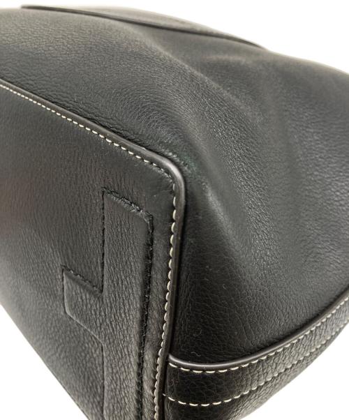 TORY BURCH（トリーバーチ）TORY BURCH (トリーバーチ) パンチングトートバッグ ブラックの古着・服飾アイテム