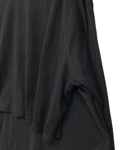 MM6 Maison Margiela（エムエムシックスメゾンマルジェラ）MM6 Maison Margiela (エムエムシックス メゾンマルジェラ) ドッキングカットソー ブラック サイズ:Sの古着・服飾アイテム