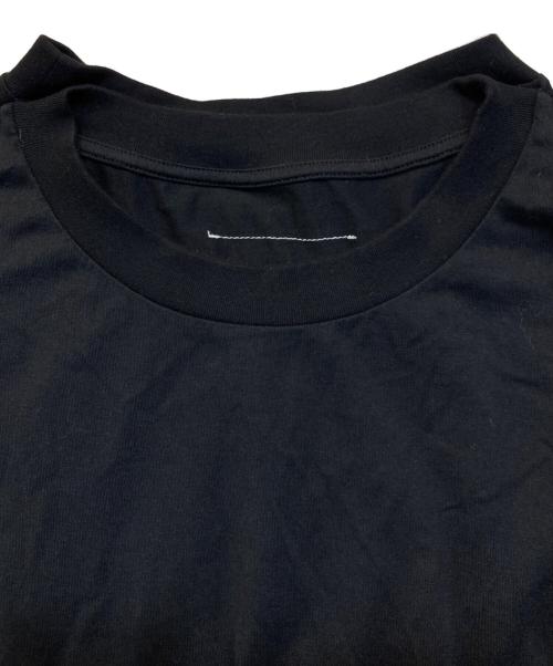 MM6 Maison Margiela（エムエムシックスメゾンマルジェラ）MM6 Maison Margiela (エムエムシックス メゾンマルジェラ) ドッキングカットソー ブラック サイズ:Sの古着・服飾アイテム