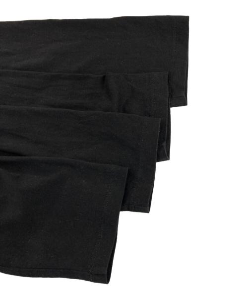 MM6 Maison Margiela（エムエムシックスメゾンマルジェラ）MM6 Maison Margiela (エムエムシックス メゾンマルジェラ) ドッキングカットソー ブラック サイズ:Sの古着・服飾アイテム