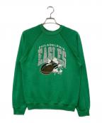 ArteXアルテックス）の古着「ラグランスウェット」｜グリーン