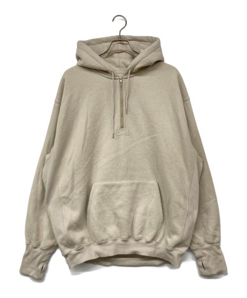 PWA（プア）PWA (プア) Complete-Fit 12.5oz H/Z HOODIE ベージュ サイズ:XLの古着・服飾アイテム