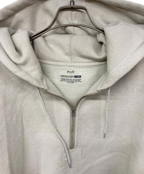 PWA（プア）PWA (プア) Complete-Fit 12.5oz H/Z HOODIE ベージュ サイズ:XLの古着・服飾アイテム