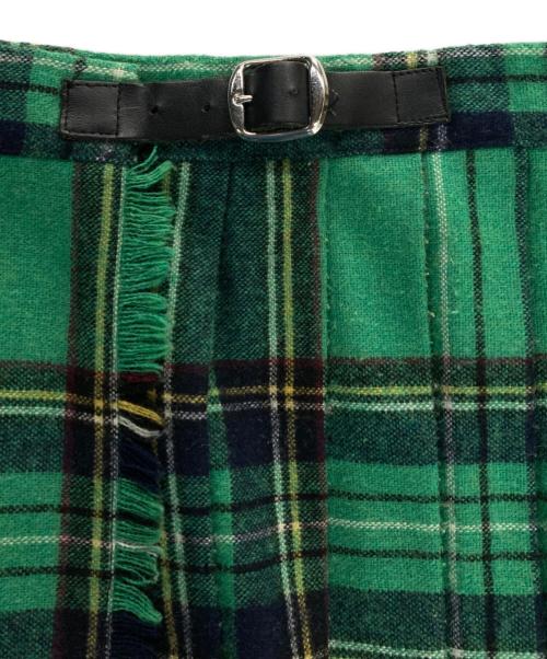 O'NEIL OF DUBLIN（オニールオブダブリン）O'NEIL OF DUBLIN (オニールオブダブリン) チェックスカート グリーン サイズ:F36 US6の古着・服飾アイテム