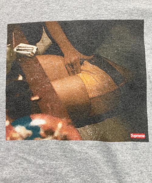 SUPREME（シュプリーム）Supreme (シュプリーム) KIDS HAND TEE/キッズハンドTee グレー サイズ:Mの古着・服飾アイテム