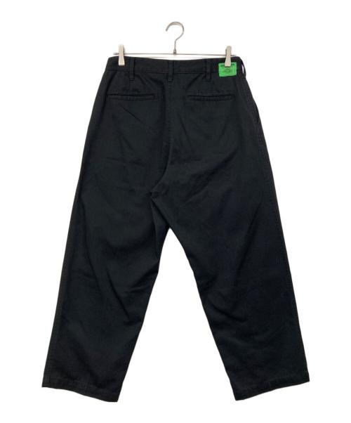 Dickies（ディッキーズ）Dickies (ディッキーズ) NEIGHBORHOOD (ネイバーフッド) NHXDICKIES.TUCK WIDE PANTS ブラック サイズ:Ｍの古着・服飾アイテム