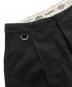 中古・古着 Dickies (ディッキーズ) NEIGHBORHOOD (ネイバーフッド) NHXDICKIES.TUCK WIDE PANTS ブラック サイズ:Ｍ：13000円
