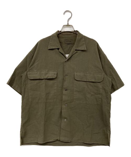 MARKAWARE（マーカウェア）MARKAWARE (マーカウェア) 半袖シャツ オリーブ サイズ:1の古着・服飾アイテム