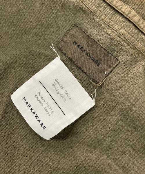 MARKAWARE（マーカウェア）MARKAWARE (マーカウェア) 半袖シャツ オリーブ サイズ:1の古着・服飾アイテム