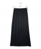 PLEATS PLEASEプリーツプリーズ）の古着「プリーツスカート」｜ブラック