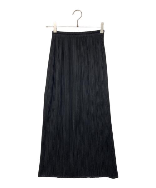 PLEATS PLEASE（プリーツプリーズ）PLEATS PLEASE (プリーツプリーズ) プリーツスカート ブラック サイズ:1の古着・服飾アイテム
