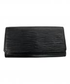 LOUIS VUITTONルイ ヴィトン）の古着「キーケース」｜ブラック