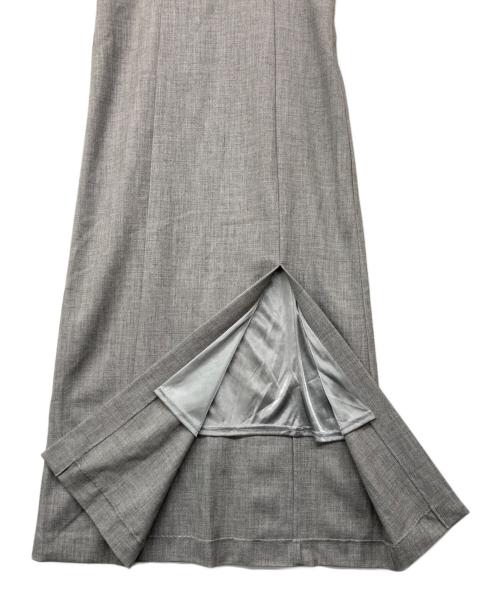 Honey mi Honey（ハニーミーハニー）Honey mi Honey (ハニーミーハニー) lace trim sailor collar long one-piece グレー サイズ:Fの古着・服飾アイテム