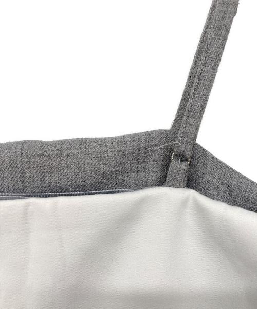 Honey mi Honey（ハニーミーハニー）Honey mi Honey (ハニーミーハニー) lace trim sailor collar long one-piece グレー サイズ:Fの古着・服飾アイテム