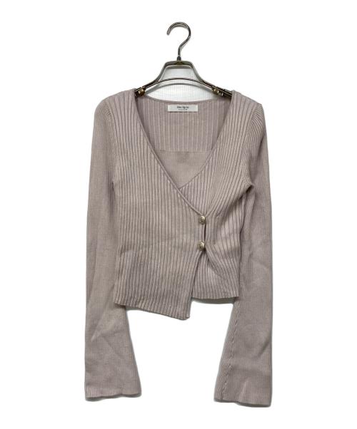 HER LIP TO（ハーリップトゥ）Her lip to (ハーリップトゥ) Cache-Coeur Knit Pullover ピンク サイズ:Mの古着・服飾アイテム