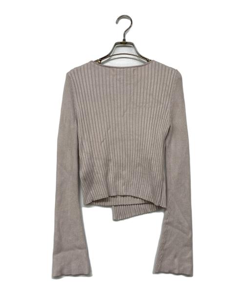 HER LIP TO（ハーリップトゥ）Her lip to (ハーリップトゥ) Cache-Coeur Knit Pullover ピンク サイズ:Mの古着・服飾アイテム