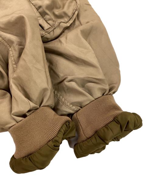 PRANK PROJECT（プランクプロジェクト）PRANK PROJECT (プランクプロジェクト) Hooded Short Bomber Jacket ブラウン サイズ:FREEの古着・服飾アイテム