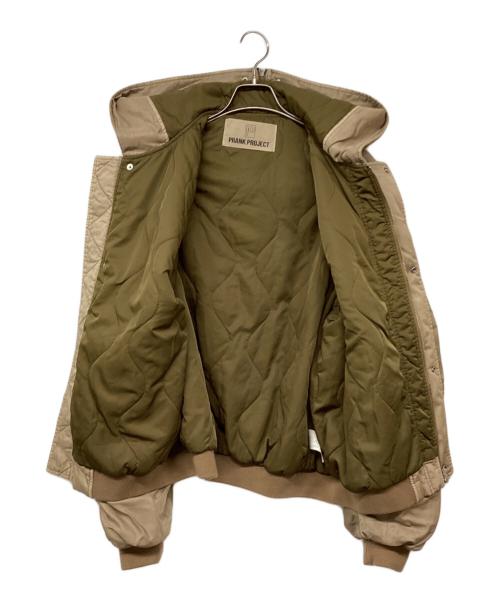 PRANK PROJECT（プランクプロジェクト）PRANK PROJECT (プランクプロジェクト) Hooded Short Bomber Jacket ブラウン サイズ:FREEの古着・服飾アイテム