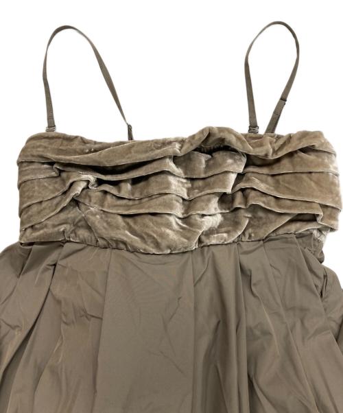 PRANK PROJECT（プランクプロジェクト）PRANK PROJECT (プランクプロジェクト) Big Bow Maxi Dress ブラウン サイズ:FREE 未使用品の古着・服飾アイテム