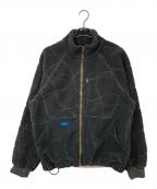 Dimeダイム）の古着「Coverstich Sherpa Fleece」｜グレー