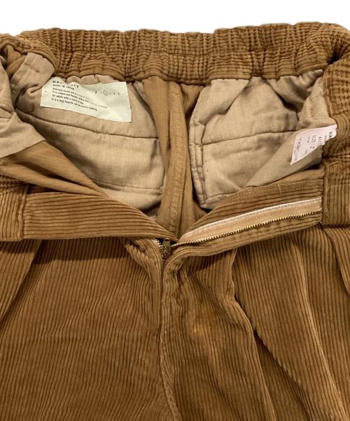 HARVESTY（ハーベスティー）HARVESTY (ハーベスティー) コーデュロイサーカスパンツ ブラウン サイズ:2の古着・服飾アイテム