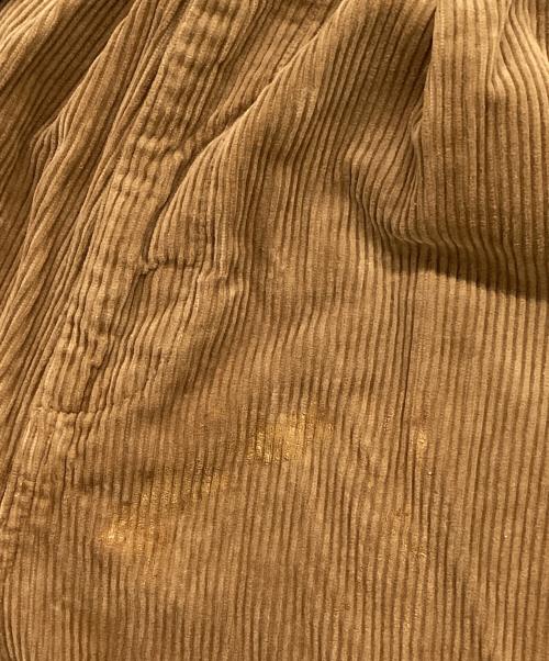 HARVESTY（ハーベスティー）HARVESTY (ハーベスティー) コーデュロイサーカスパンツ ブラウン サイズ:2の古着・服飾アイテム