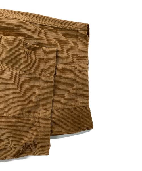 HARVESTY（ハーベスティー）HARVESTY (ハーベスティー) コーデュロイサーカスパンツ ブラウン サイズ:2の古着・服飾アイテム