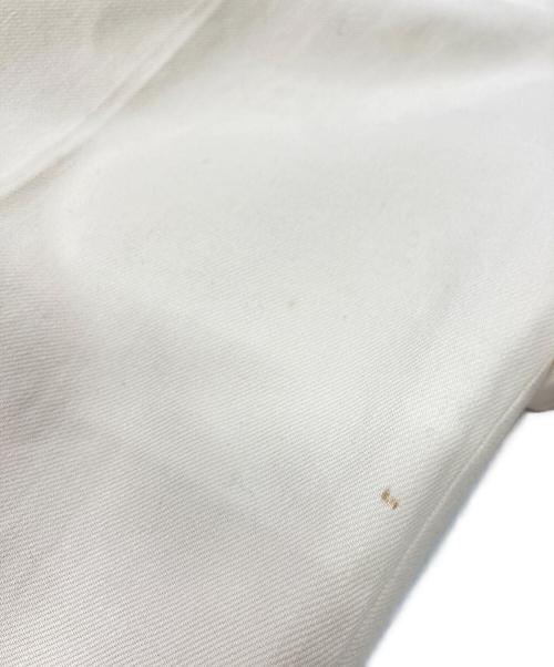 Tangent（タンジェント）Tangent (タンジェント) ブリティッシュアーミー コットンサージ グルカパンツ ホワイト サイズ:44の古着・服飾アイテム