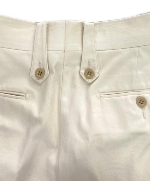 Tangent（タンジェント）Tangent (タンジェント) ブリティッシュアーミー コットンサージ グルカパンツ ホワイト サイズ:44の古着・服飾アイテム
