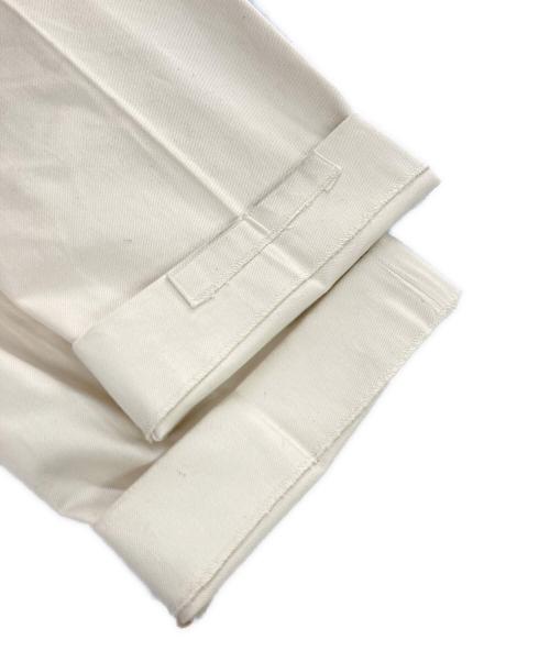 Tangent（タンジェント）Tangent (タンジェント) ブリティッシュアーミー コットンサージ グルカパンツ ホワイト サイズ:44の古着・服飾アイテム