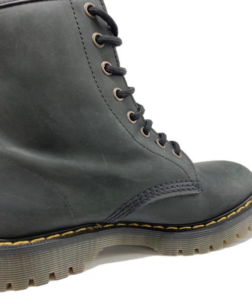 SOLOVAIR（ソロヴェアー）SOLOVAIR (ソロヴェアー) 8ホールブーツ ブラック サイズ:4の古着・服飾アイテム