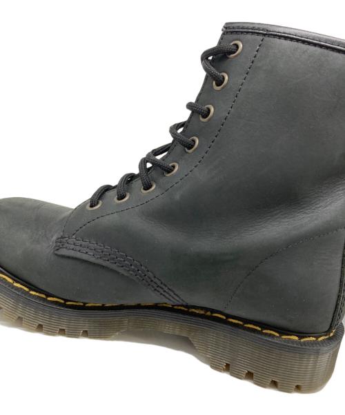 SOLOVAIR（ソロヴェアー）SOLOVAIR (ソロヴェアー) 8ホールブーツ ブラック サイズ:4の古着・服飾アイテム