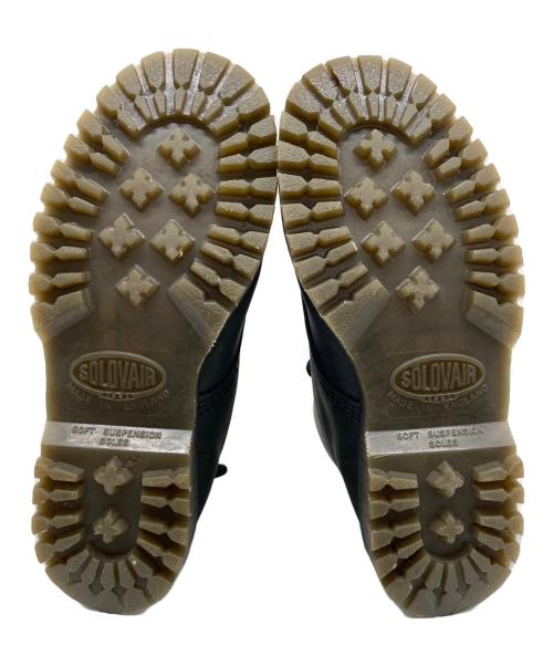 SOLOVAIR（ソロヴェアー）SOLOVAIR (ソロヴェアー) 8ホールブーツ ブラック サイズ:4の古着・服飾アイテム