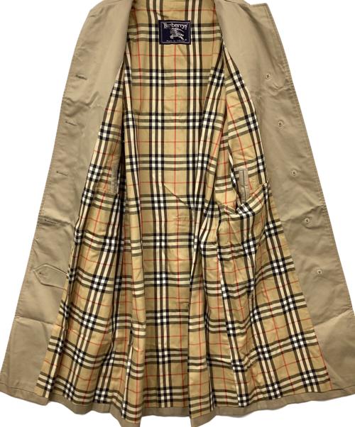 Burberry's（バーバリーズ）Burberry's (バーバリーズ) 裏ノバチェックステンカラーコート ベージュ サイズ:表記無しの古着・服飾アイテム