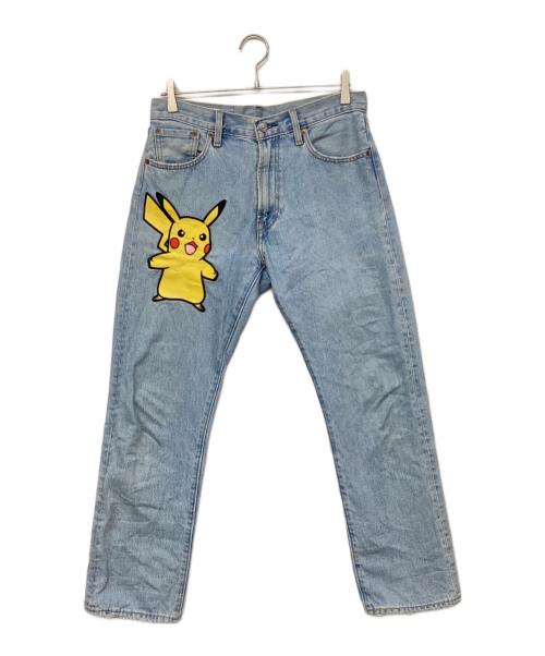 LEVI'S（リーバイス）LEVI'S (リーバイス) POKEMON (ポケモン) ポケモンコラボデニムパンツ ブルー サイズ:W30L30の古着・服飾アイテム
