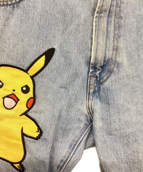 LEVI'S（リーバイス）LEVI'S (リーバイス) POKEMON (ポケモン) ポケモンコラボデニムパンツ ブルー サイズ:W30L30の古着・服飾アイテム