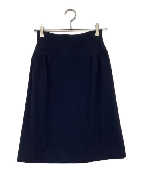 CHANEL（シャネル）CHANEL (シャネル) ココマークセットアップスーツ ネイビー サイズ:38の古着・服飾アイテム