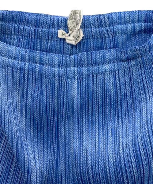 PLEATS PLEASE（プリーツプリーズ）PLEATS PLEASE (プリーツプリーズ) プリーツパンツ ブルー サイズ:1の古着・服飾アイテム