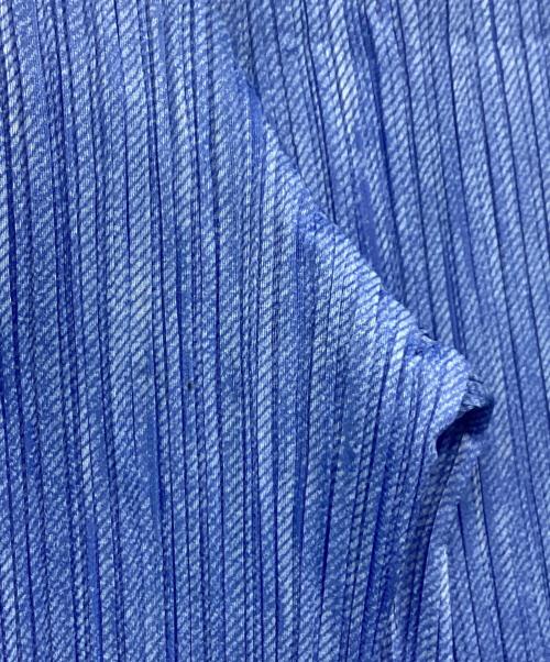 PLEATS PLEASE（プリーツプリーズ）PLEATS PLEASE (プリーツプリーズ) プリーツパンツ ブルー サイズ:1の古着・服飾アイテム