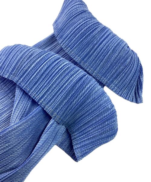 PLEATS PLEASE（プリーツプリーズ）PLEATS PLEASE (プリーツプリーズ) プリーツパンツ ブルー サイズ:1の古着・服飾アイテム