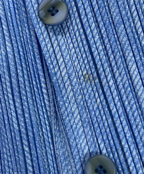 PLEATS PLEASE（プリーツプリーズ）PLEATS PLEASE (プリーツプリーズ) プリーツベスト ブルー サイズ:3の古着・服飾アイテム