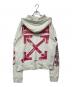 OFFWHITE (オフホワイト) DIAGSTENCIL SLIM HOODIE ホワイト サイズ:L：15000円