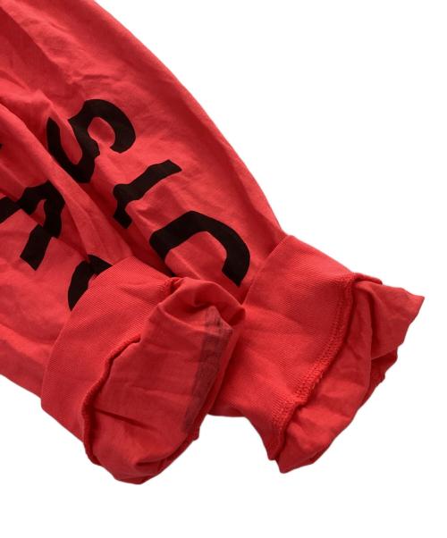 1017 ALYX 9SM（テンセブンティーン アリクス ナインエスエム）1017 ALYX 9SM (アリクス) ロングスリーブカットソー レッド サイズ:Lの古着・服飾アイテム