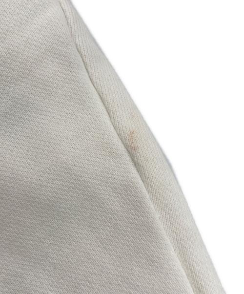 maison kitsune（メゾンキツネ）MAISON KITSUNE (メゾンキツネ) SWEAT SHIRT JE SUIS ALLE ラグランスプリントウェット ホワイト サイズ:Sの古着・服飾アイテム