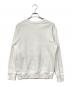 MAISON KITSUNE (メゾンキツネ) SWEAT SHIRT JE SUIS ALLE ラグランスプリントウェット ホワイト サイズ:S：6000円