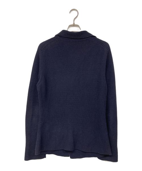 Cruciani（クルチアーニ）CRUCIANI (クルチアーニ) コットンニットジャケット ネイビー サイズ:46の古着・服飾アイテム