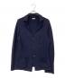 CRUCIANI（クルチアーニ）の古着「コットンニットジャケット」｜ネイビー