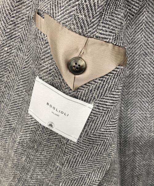 BOGLIOLI（ボリオリ）BOGLIOLI (ボリオリ) 50K JACKET/テーラードジャケット グレー サイズ:42の古着・服飾アイテム