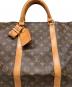 中古・古着 LOUIS VUITTON (ルイ ヴィトン) トラベルバッグ ブラウン：60000円