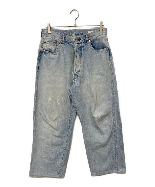 COMOLI（コモリ）COMOLI (コモリ) ブリーチデニム5Pパンツ ブルー サイズ:1の古着・服飾アイテム